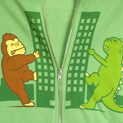 I used to play the video game Rampage all the time.  Thanks Threadless for your design This is Mine.